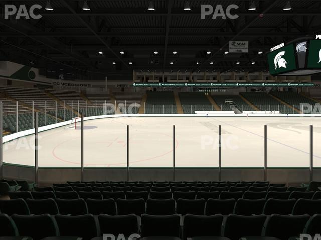 Munn Ice Arena - Section K Seat View