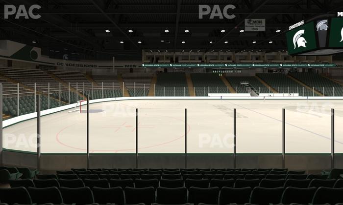 Munn Ice Arena - Section K Seat View