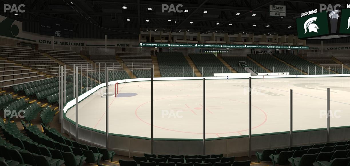 Munn Ice Arena - Section L Seat View