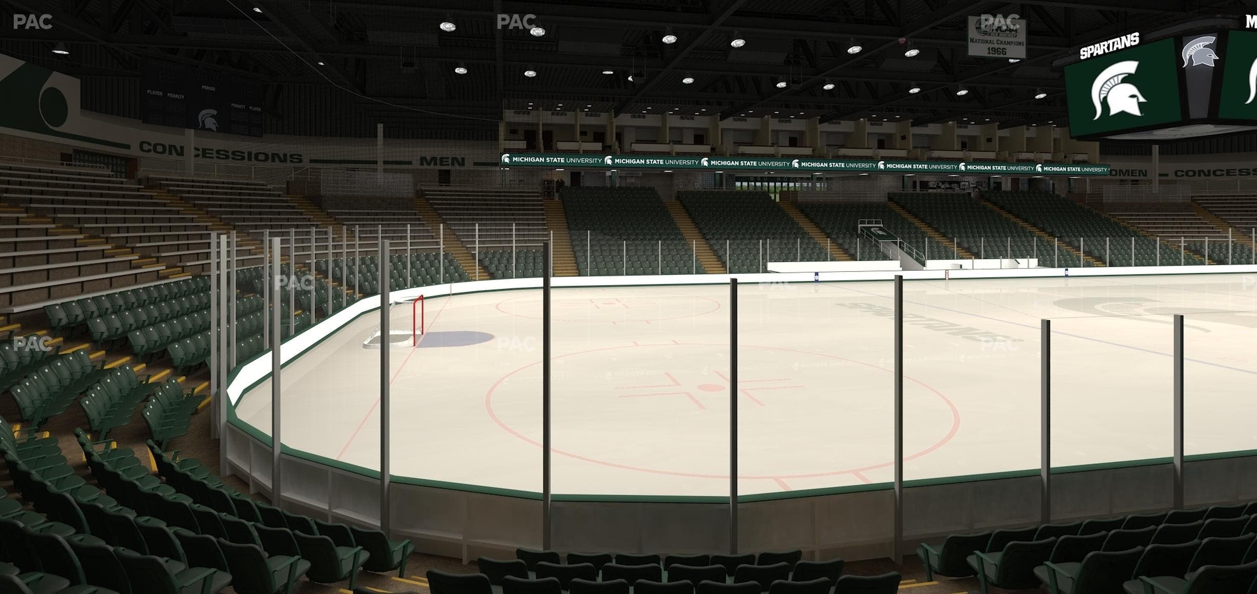 Munn Ice Arena - Section L Seat View