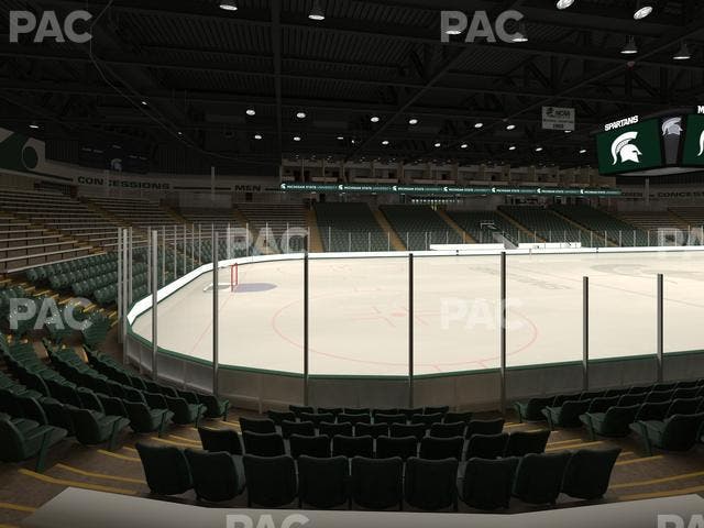 Munn Ice Arena - Section L Seat View