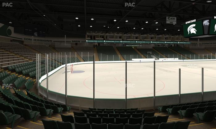 Munn Ice Arena - Section L Seat View