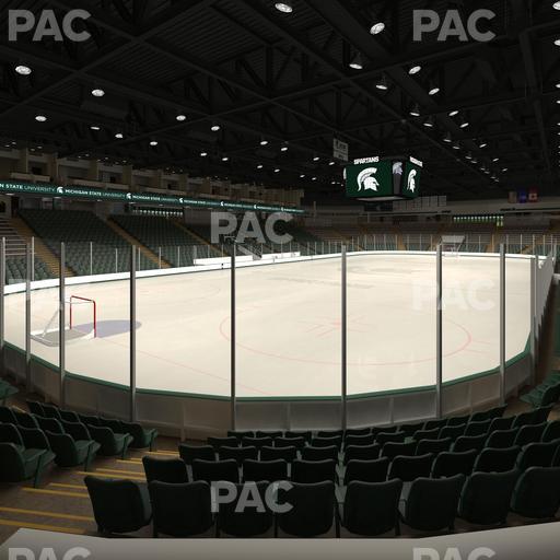 Munn Ice Arena - Section M Seat View
