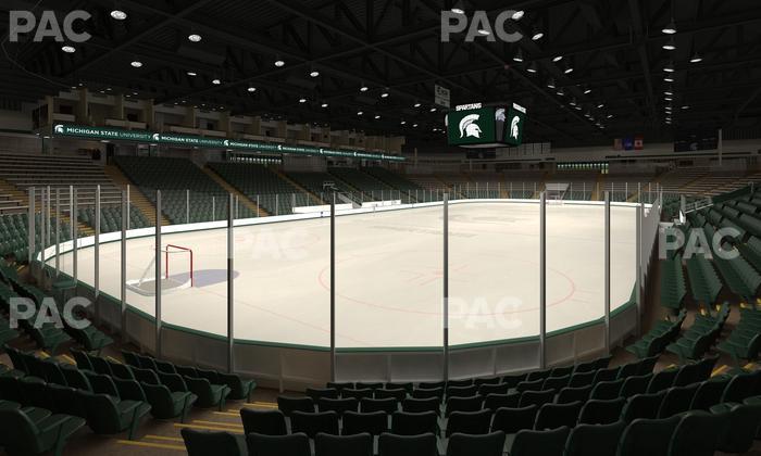 Munn Ice Arena - Section M Seat View