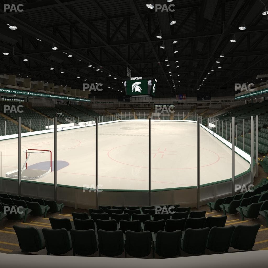 Munn Ice Arena - Section N Seat View