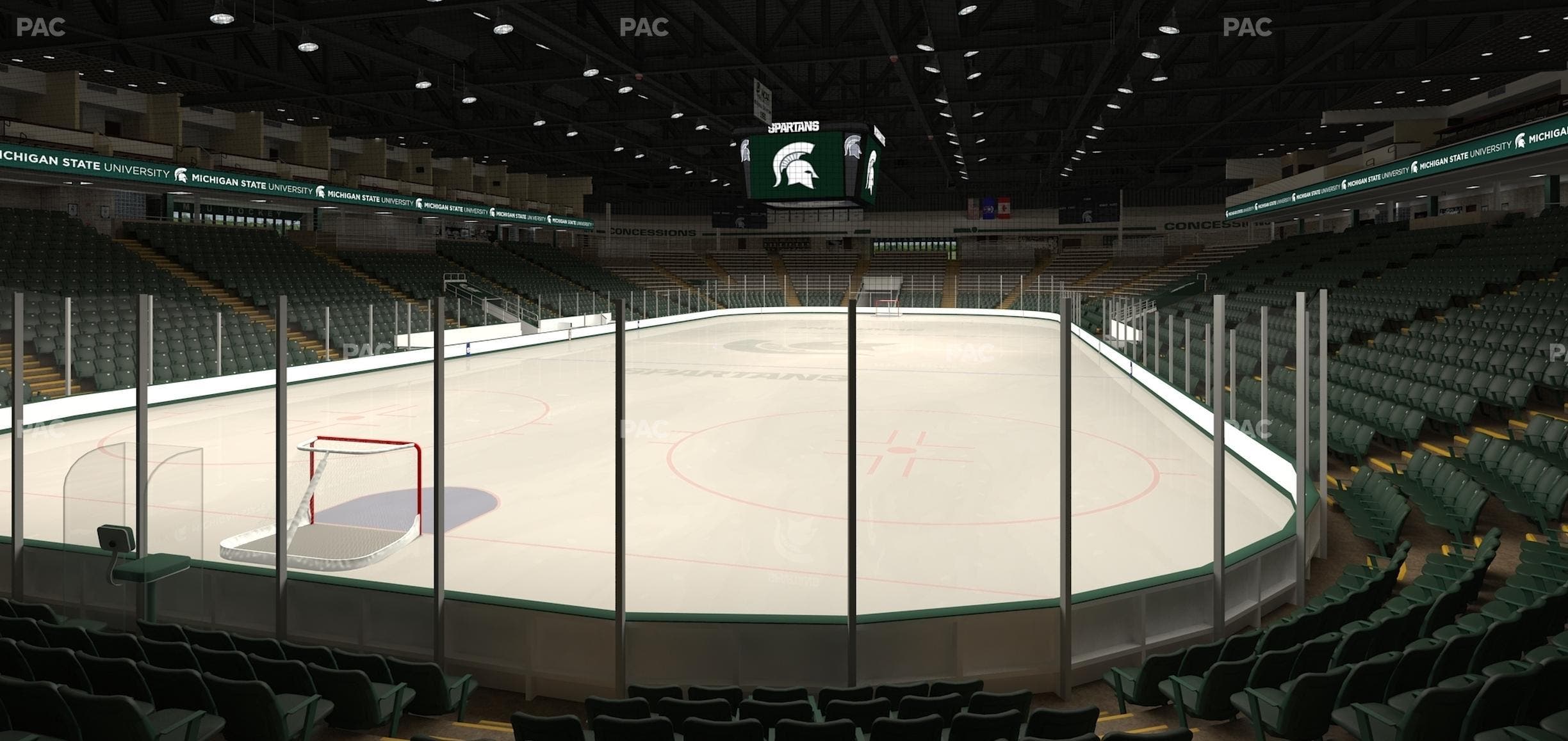 Munn Ice Arena - Section N Seat View