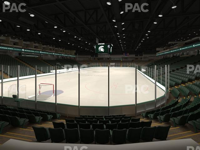 Munn Ice Arena - Section N Seat View