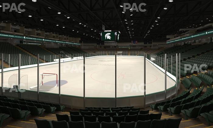 Munn Ice Arena - Section N Seat View