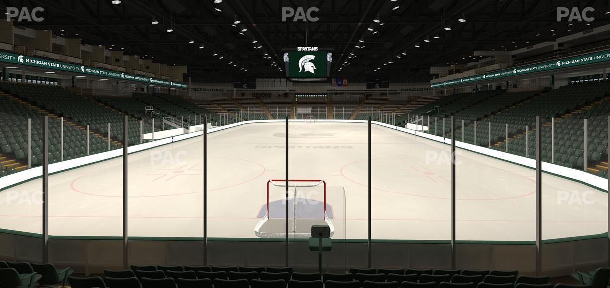 Munn Ice Arena - Section O Seat View
