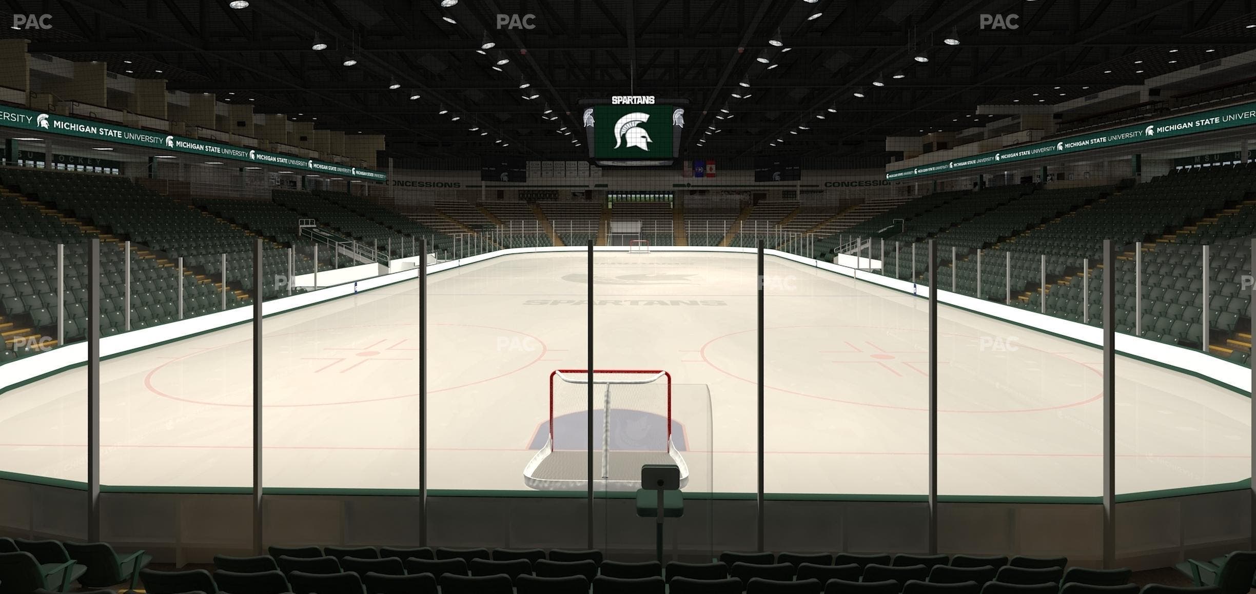 Munn Ice Arena - Section O Seat View