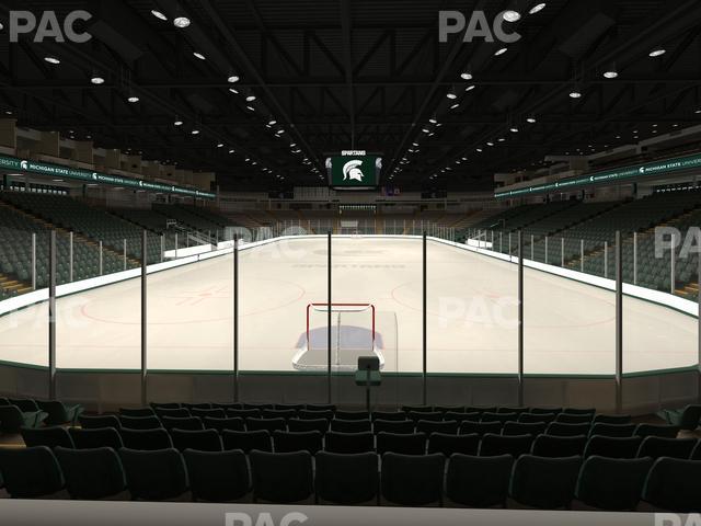 Munn Ice Arena - Section O Seat View
