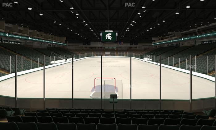 Munn Ice Arena - Section O Seat View