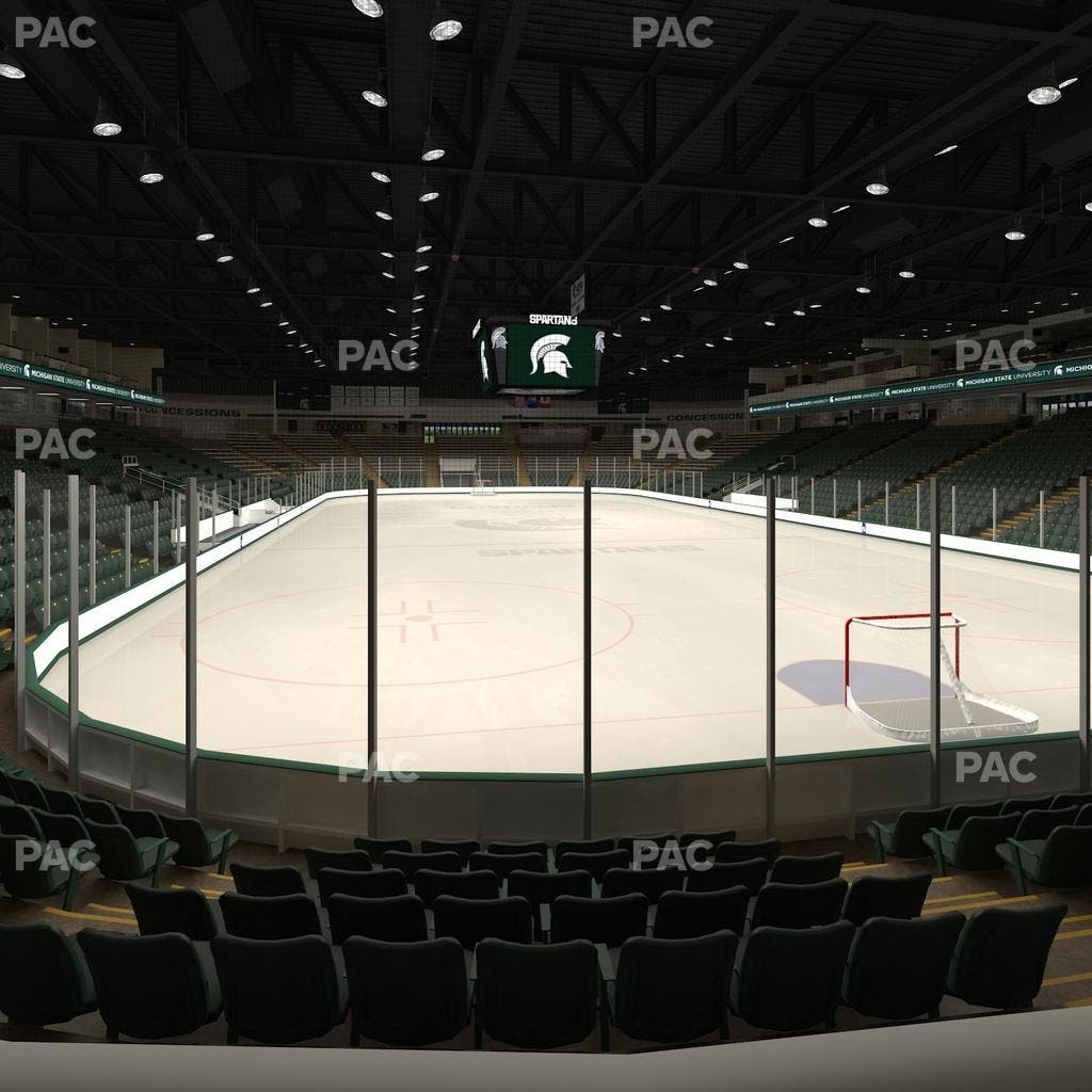 Munn Ice Arena - Section P Seat View