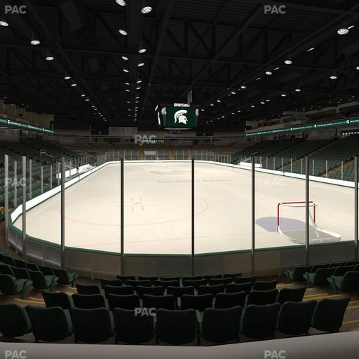 Munn Ice Arena - Section P Seat View