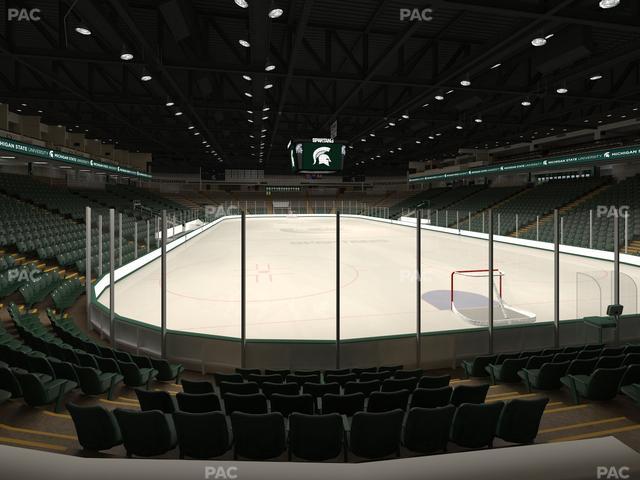 Munn Ice Arena - Section P Seat View