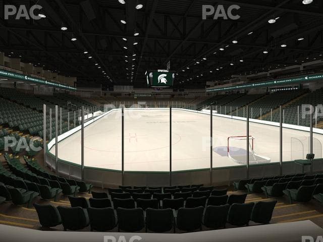 Munn Ice Arena - Section P Seat View