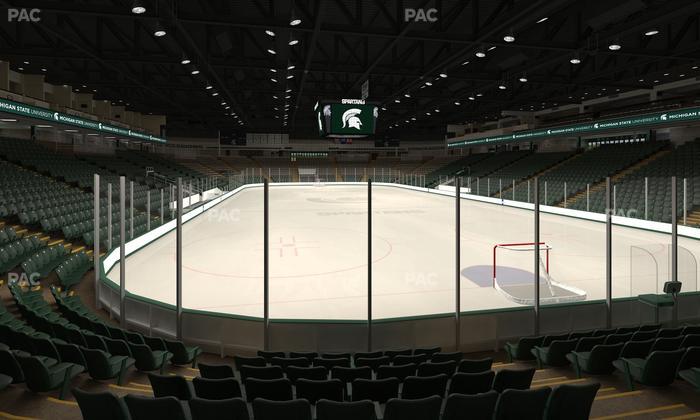 Munn Ice Arena - Section P Seat View