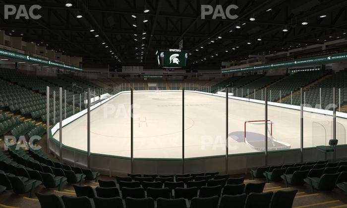 Munn Ice Arena - Section P Seat View