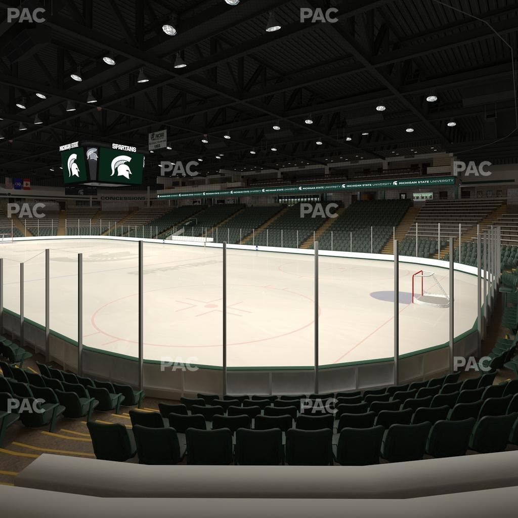 Munn Ice Arena - Section Q Seat View