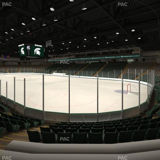 Munn Ice Arena - Section Q Seat View
