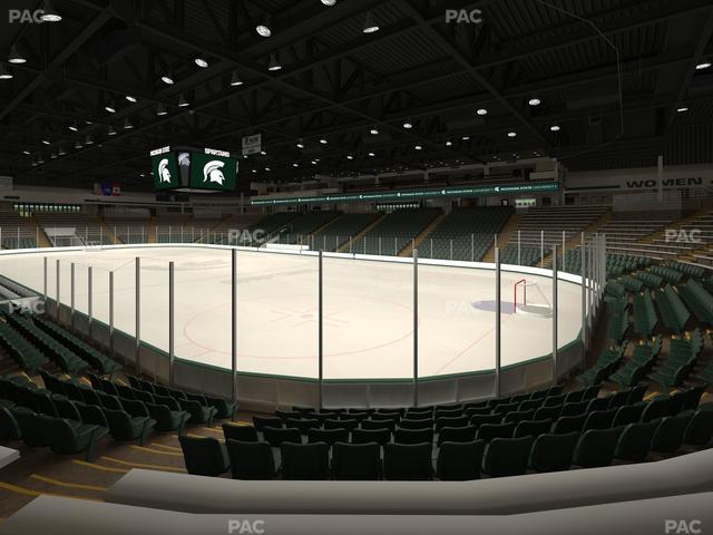 Munn Ice Arena - Section Q Seat View
