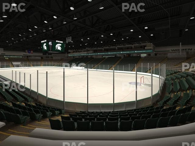 Munn Ice Arena - Section Q Seat View