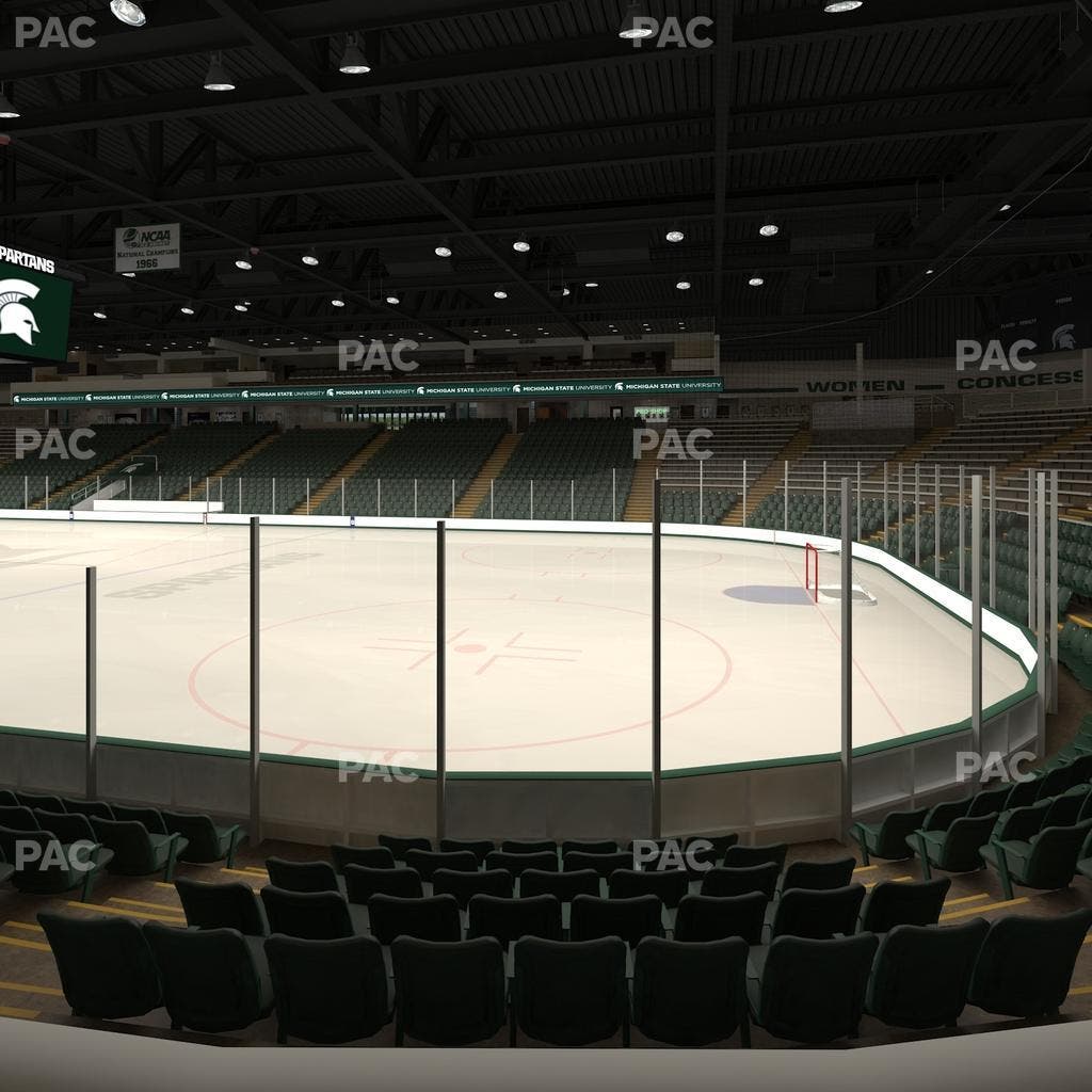 Munn Ice Arena - Section R Seat View