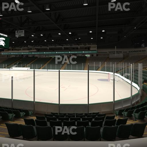 Munn Ice Arena - Section R Seat View