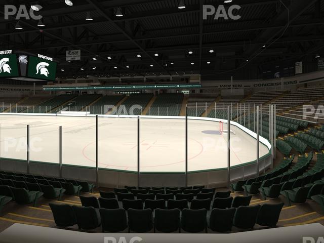 Munn Ice Arena - Section R Seat View
