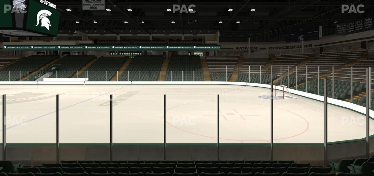 Munn Ice Arena - Section S Seat View