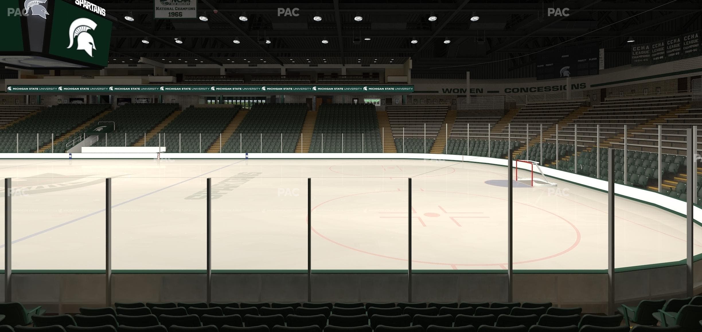 Munn Ice Arena - Section S Seat View