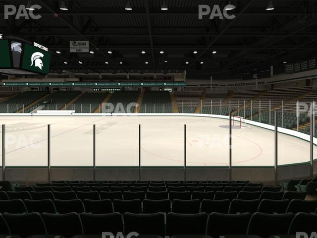 Munn Ice Arena - Section S Seat View