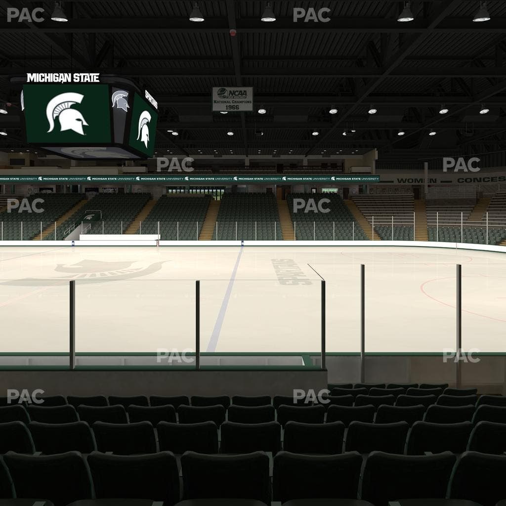 Munn Ice Arena - Section T Seat View