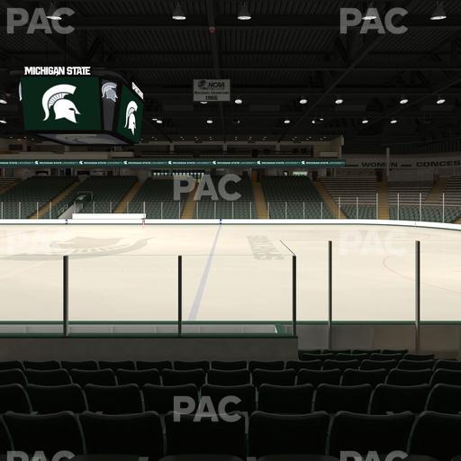 Munn Ice Arena - Section T Seat View