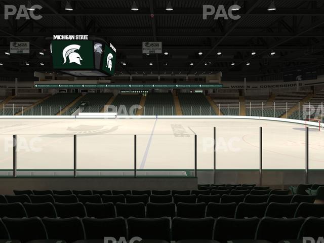 Munn Ice Arena - Section T Seat View