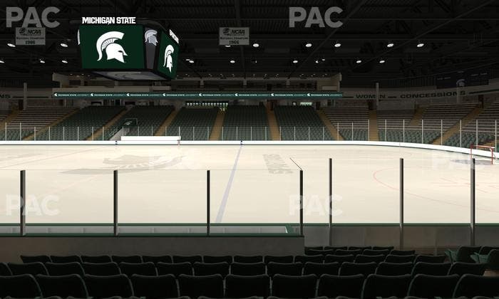 Munn Ice Arena - Section T Seat View