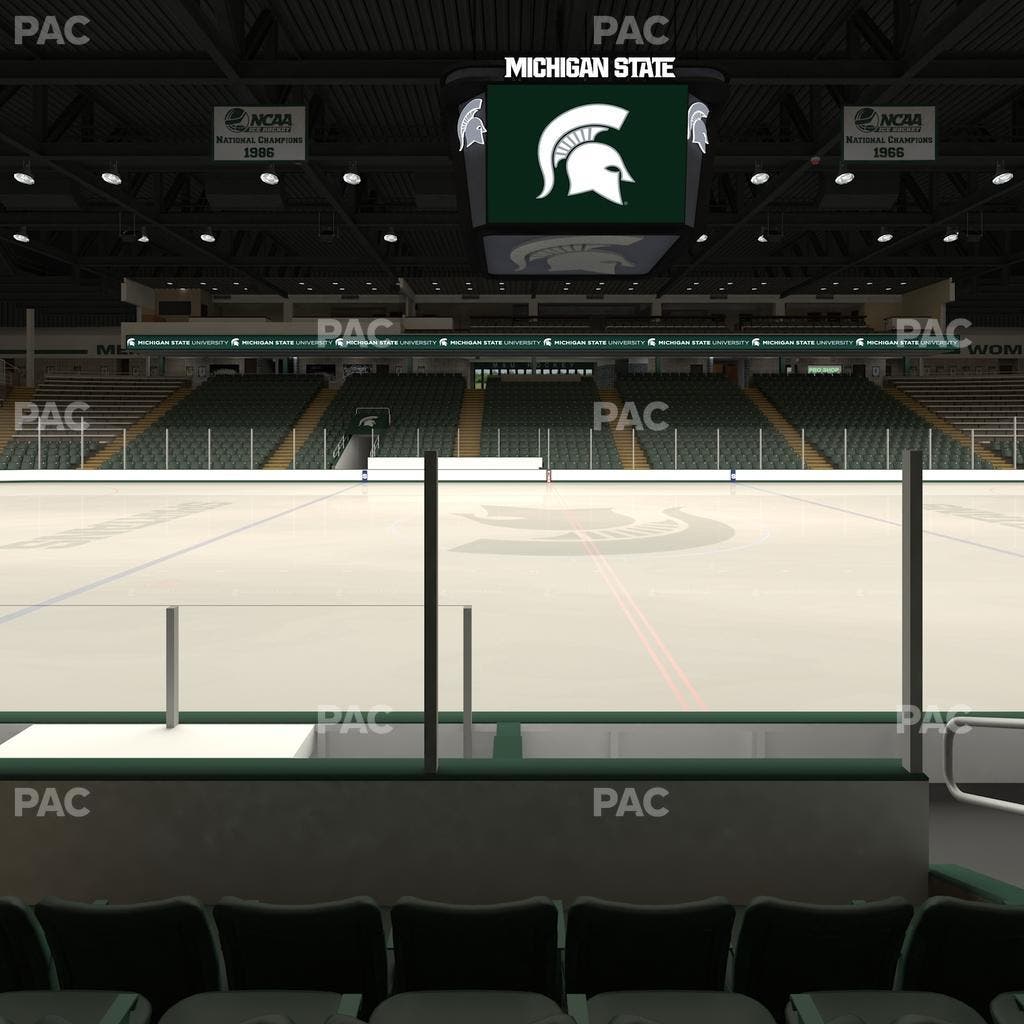 Munn Ice Arena - Section U Seat View