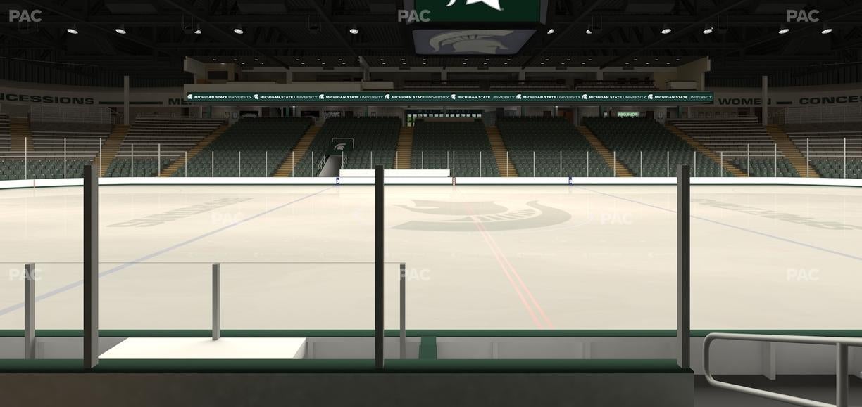 Munn Ice Arena - Section U Seat View