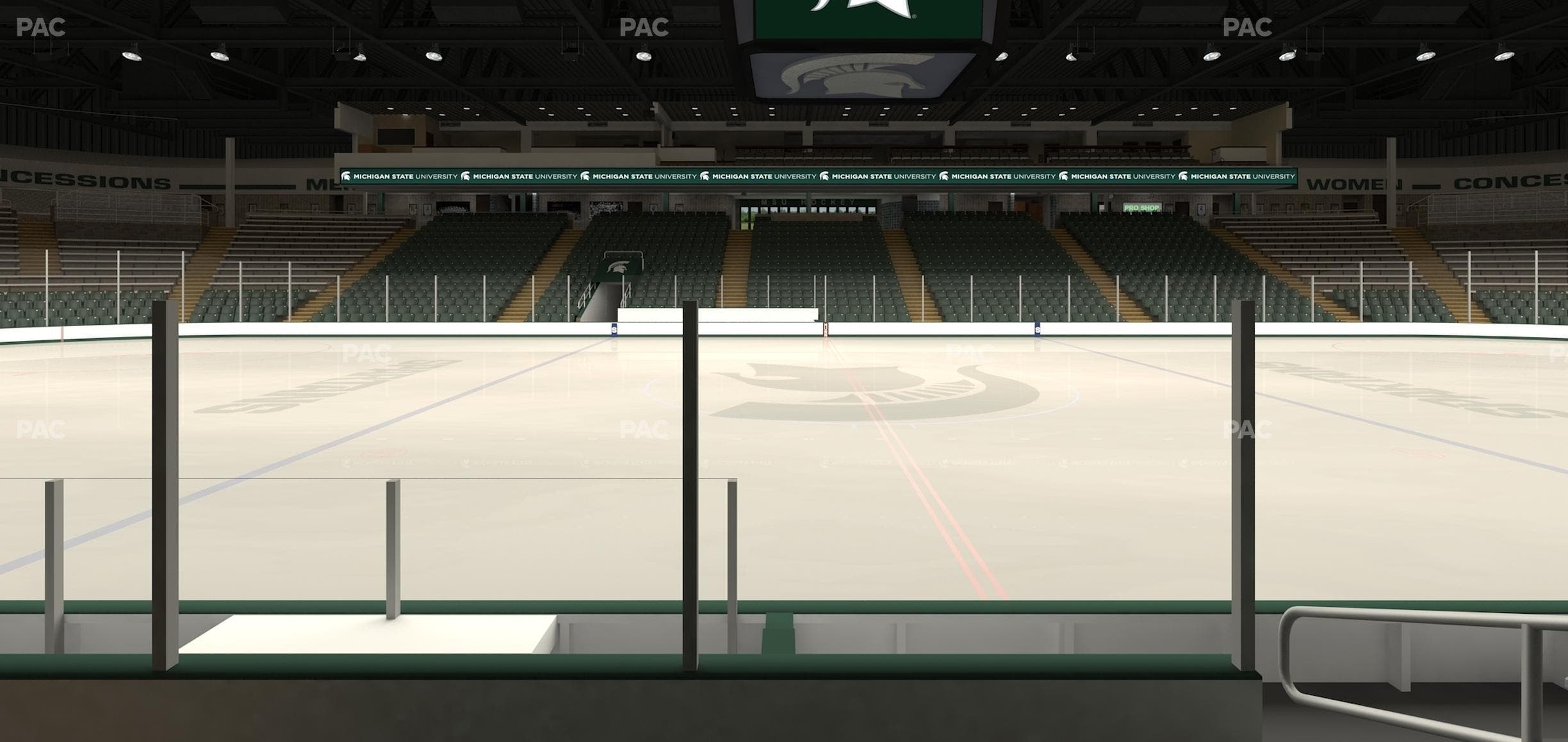 Munn Ice Arena - Section U Seat View