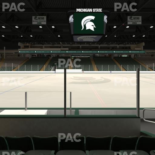 Munn Ice Arena - Section U Seat View