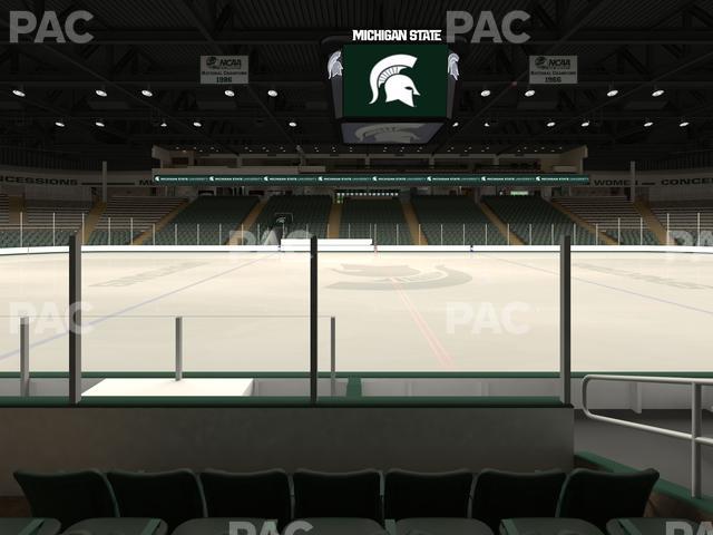 Munn Ice Arena - Section U Seat View