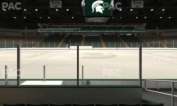 Munn Ice Arena - Section U Seat View