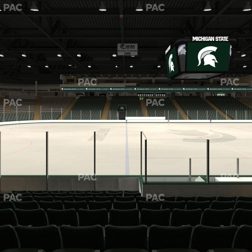 Munn Ice Arena - Section V Seat View
