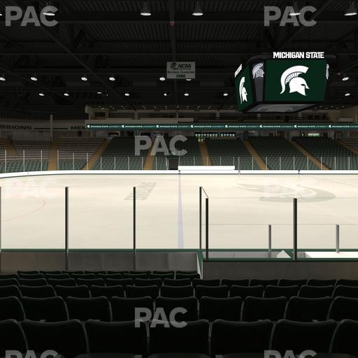 Munn Ice Arena - Section V Seat View