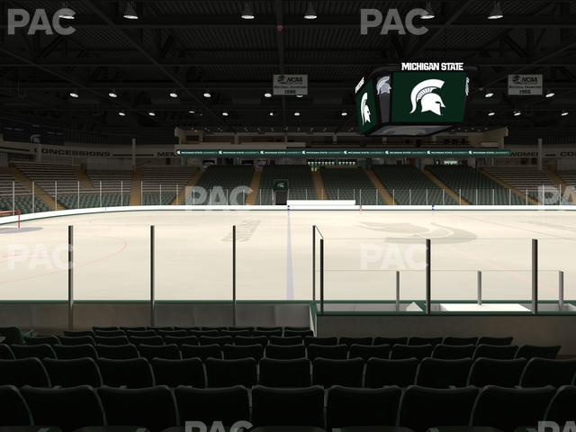 Munn Ice Arena - Section V Seat View