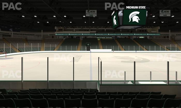 Munn Ice Arena - Section V Seat View