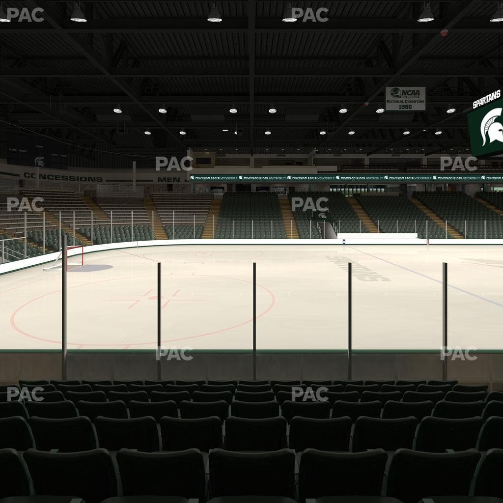 Munn Ice Arena - Section W Seat View