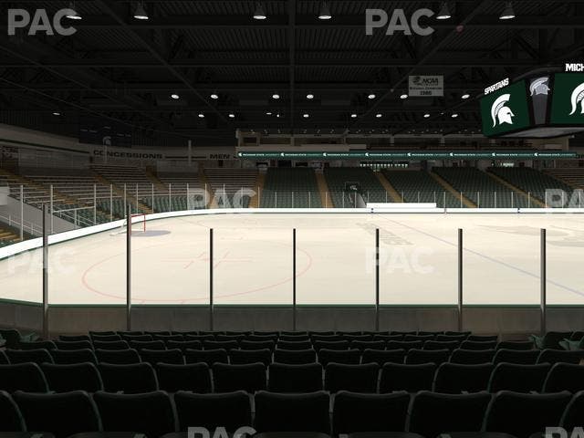 Munn Ice Arena - Section W Seat View