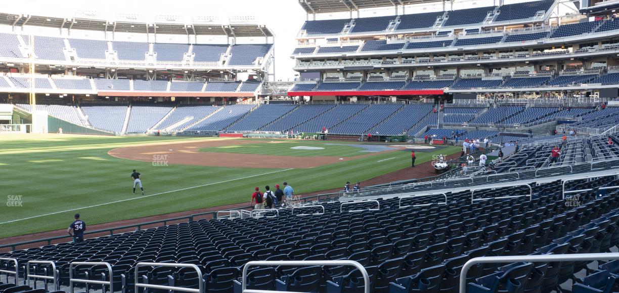Nationals Park - Section 110 Seat View