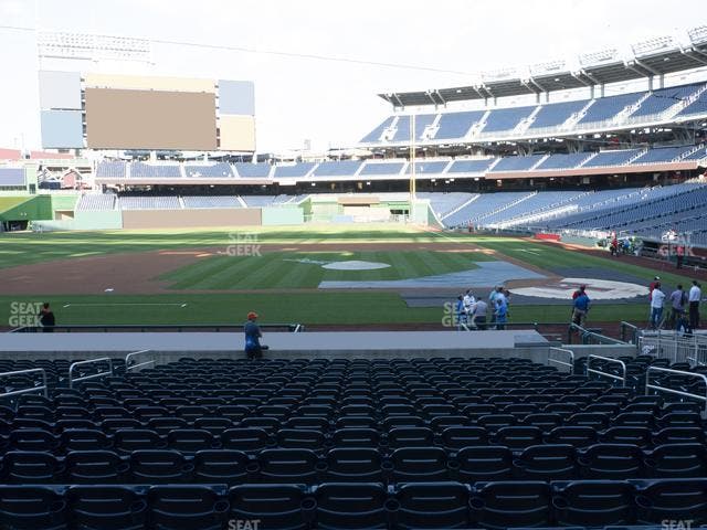 Nationals Park - Section 117 Seat View